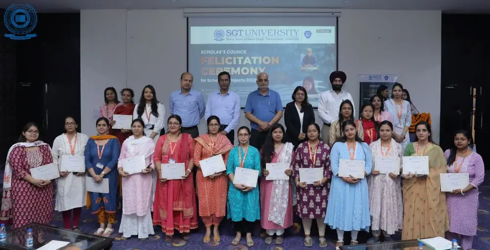 SGT University Felicitation Ceremony